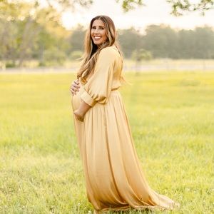 Chloe Dao Silk maxi dress